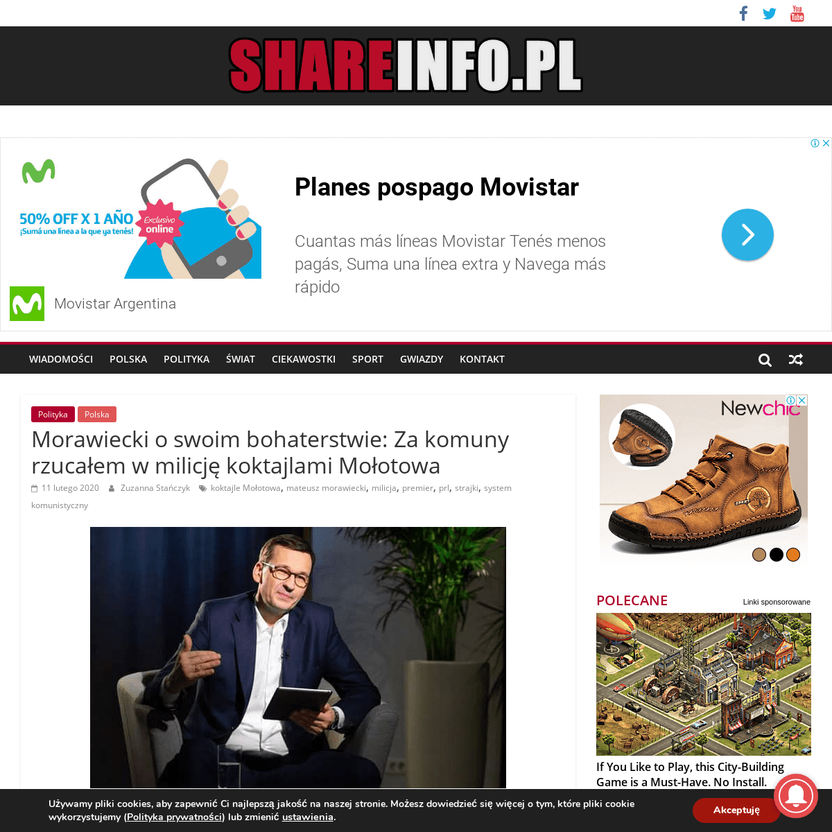 A complete backup of shareinfo.pl/morawiecki-o-swoim-bohaterstwie-za-komuny-rzucalem-w-milicje-koktajlami-molotowa/
