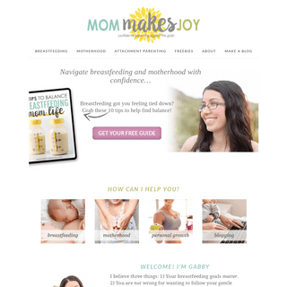 A complete backup of mommakesjoy.com