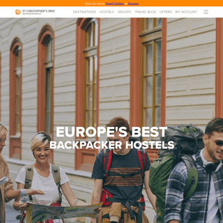 Best Backpacker Hostels in UK & Europe - St Christopher's Inns