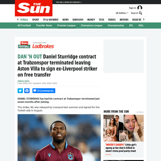 A complete backup of www.thesun.co.uk/sport/football/11077743/daniel-sturridge-contract-trabzonspor-terminated/