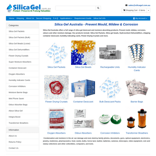 A complete backup of silicagel.com.au