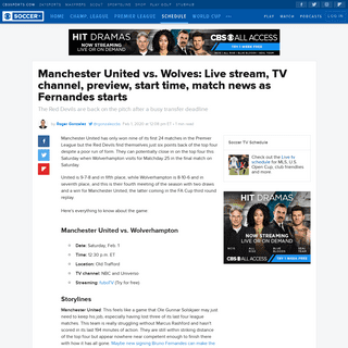 A complete backup of www.cbssports.com/soccer/news/manchester-united-vs-wolves-live-stream-tv-channel-preview-start-time-match-n