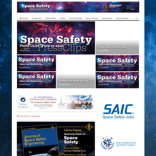 A complete backup of spacesafetymagazine.com