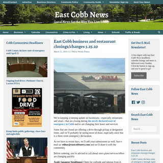 A complete backup of eastcobbnews.com