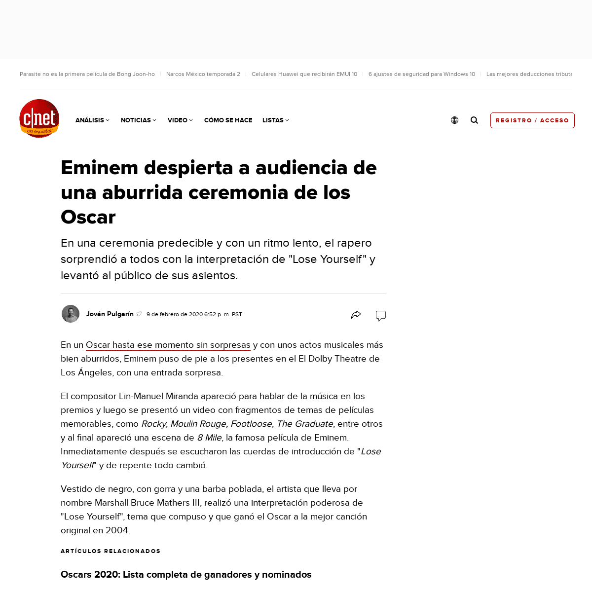 A complete backup of www.cnet.com/es/noticias/oscar-2020-eminem-despierta-audiencia-lose-yourself/