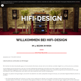 A complete backup of hifi-design.at