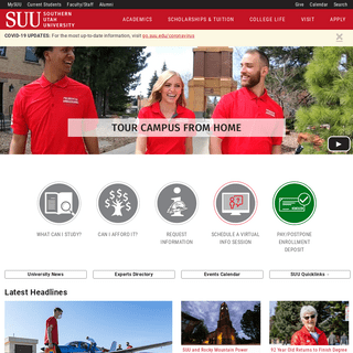 A complete backup of suu.edu