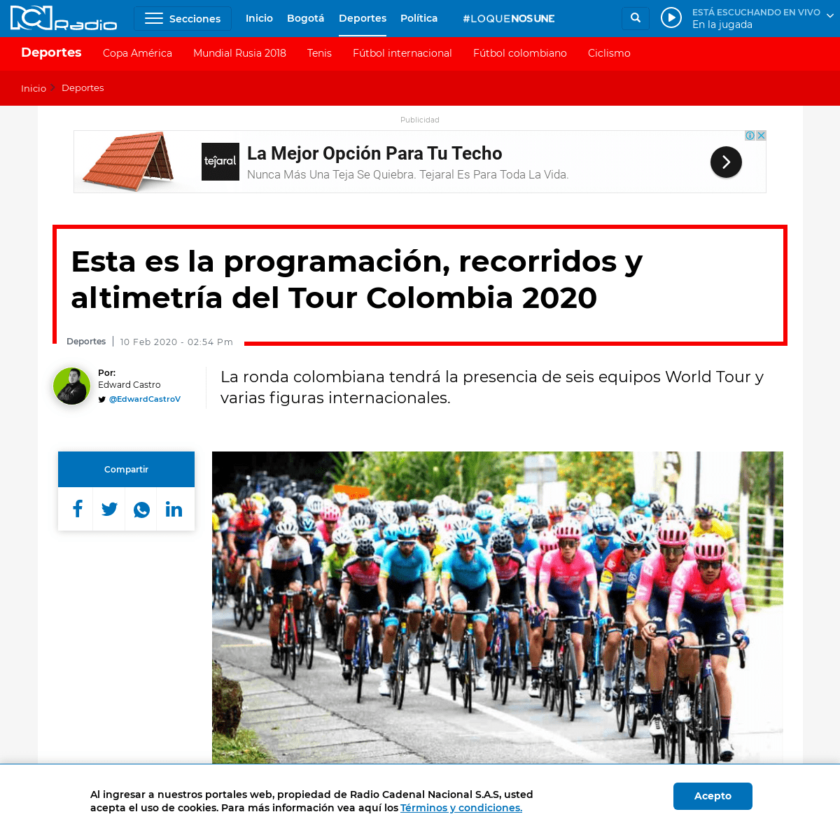A complete backup of www.rcnradio.com/deportes/esta-es-la-programacion-recorridos-y-altimetria-del-tour-colombia-2020