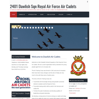 Home - Dawlish Royal Air Force Air Cadets
