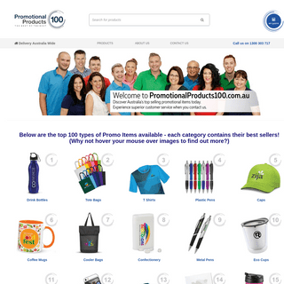 A complete backup of promotionalproducts100.com.au