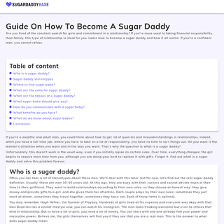 A complete backup of sugardaddybase.com