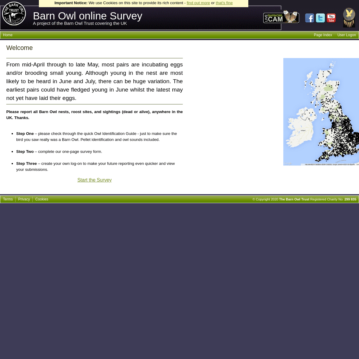 A complete backup of barnowlsurvey.org.uk