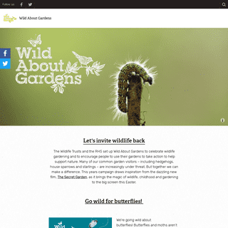 A complete backup of wildaboutgardens.org.uk