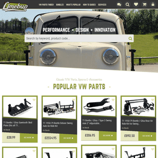 Aircooled VW Everything from Limebug VW Specialists