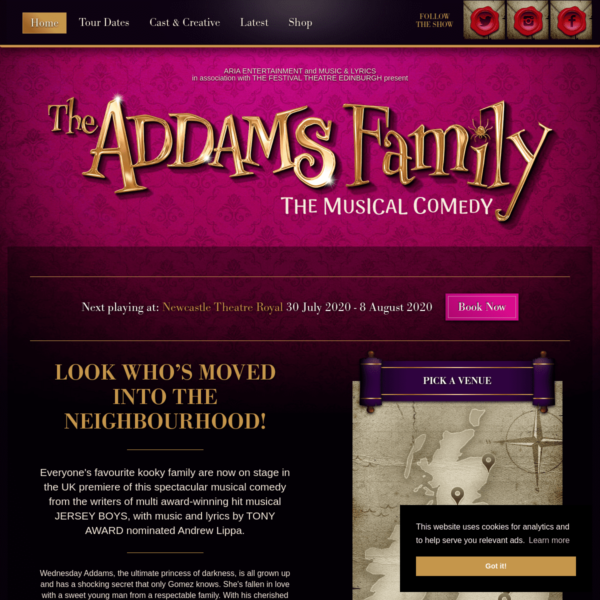 A complete backup of theaddamsfamily.co.uk