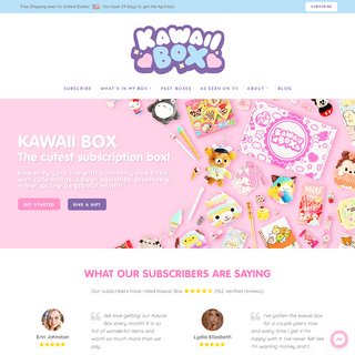 Kawaii Box â€“ Monthly Cute Subscription Box from Japan