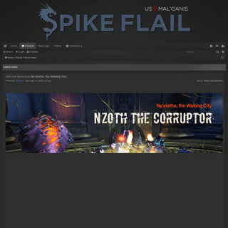A complete backup of spikeflail.com