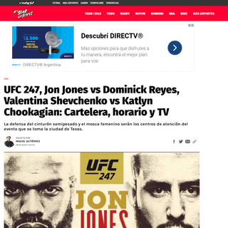 A complete backup of redgol.cl/redsport/UFC-247-Jon-Jones-vs-Dominick-Reyes-Valentina-Shevchenko-vs-Katlyn-Chookagian-Cartelera-