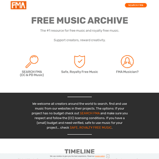 A complete backup of freemusicarchive.org