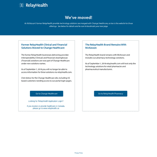 A complete backup of relayhealth.com