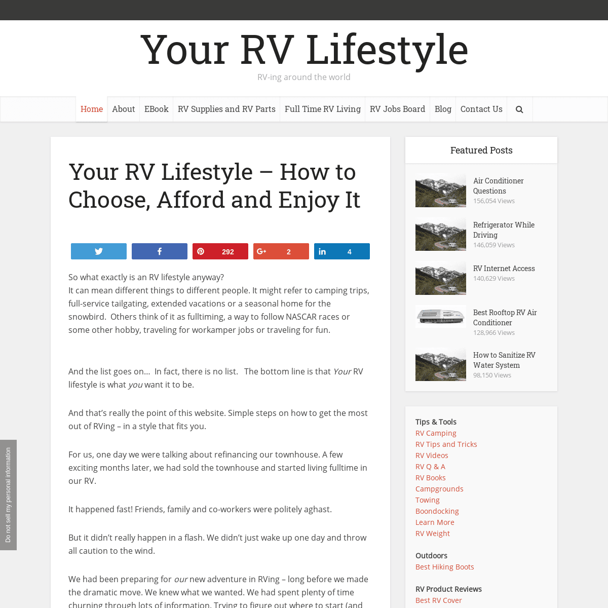 A complete backup of your-rv-lifestyle.com