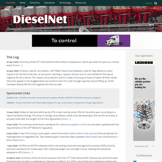 A complete backup of dieselnet.com