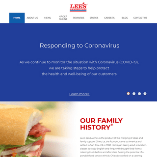 A complete backup of leesandwiches.com