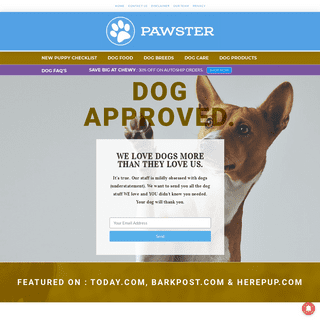 Pawster - Everything Your Dog Needs Under One Woof