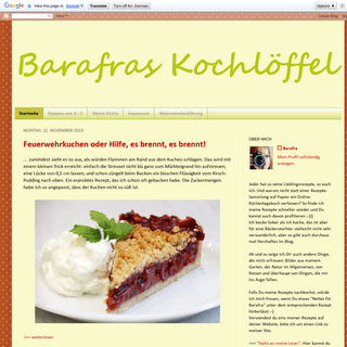 A complete backup of barafras-kochloeffel.blogspot.com