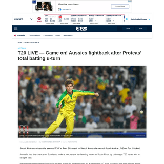A complete backup of www.foxsports.com.au/cricket/australia/cricket-australia-vs-south-africa-second-t20-live-scores-start-time-