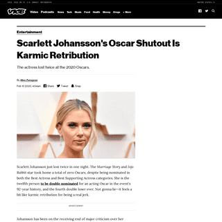 A complete backup of www.vice.com/en_us/article/xgqgen/scarlett-johansson-was-snubbed-at-the-2020-oscars-but-maybe-she-deserved-