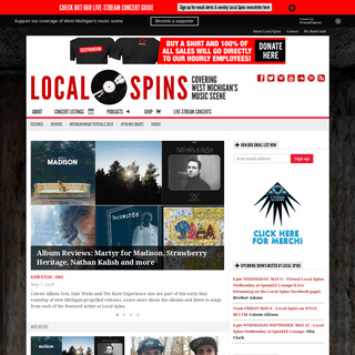A complete backup of localspins.com