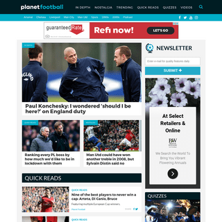 A complete backup of planetfootball.com