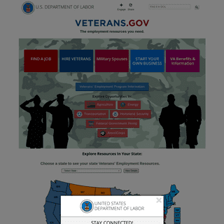 A complete backup of veterans.gov