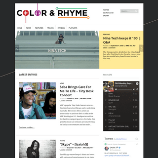 A complete backup of colorandrhyme.com