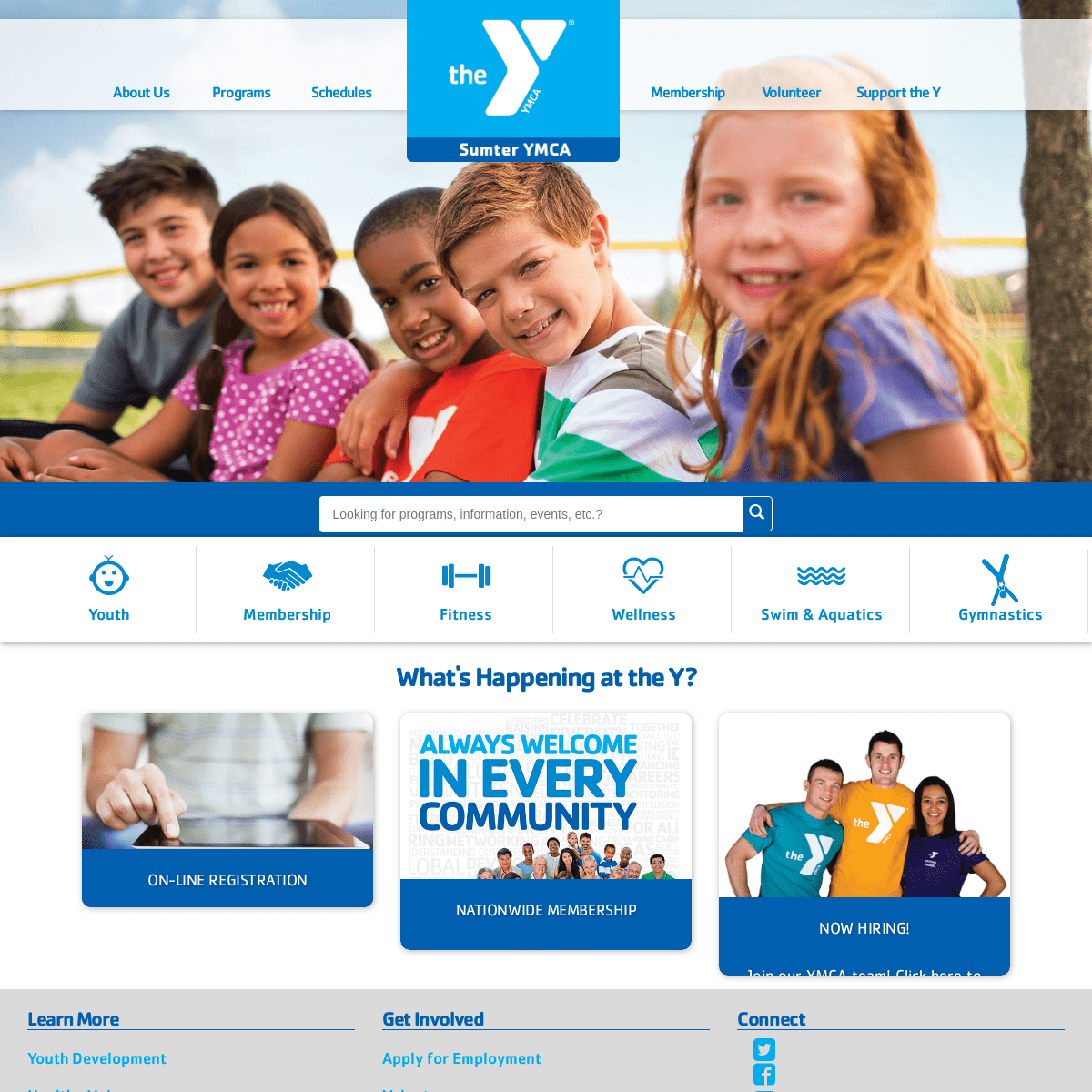 A complete backup of ymcasumter.org