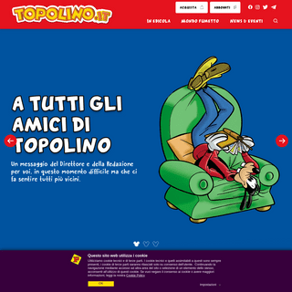 A complete backup of topolino.it