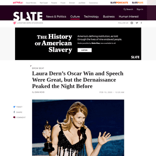 A complete backup of slate.com/culture/2020/02/laura-dern-oscar-winner-speech-independent-spirit-awards.html