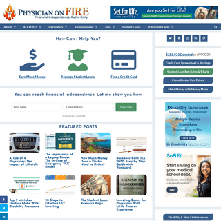 A complete backup of physicianonfire.com