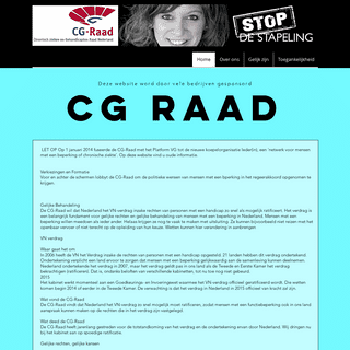 A complete backup of cg-raad.nl