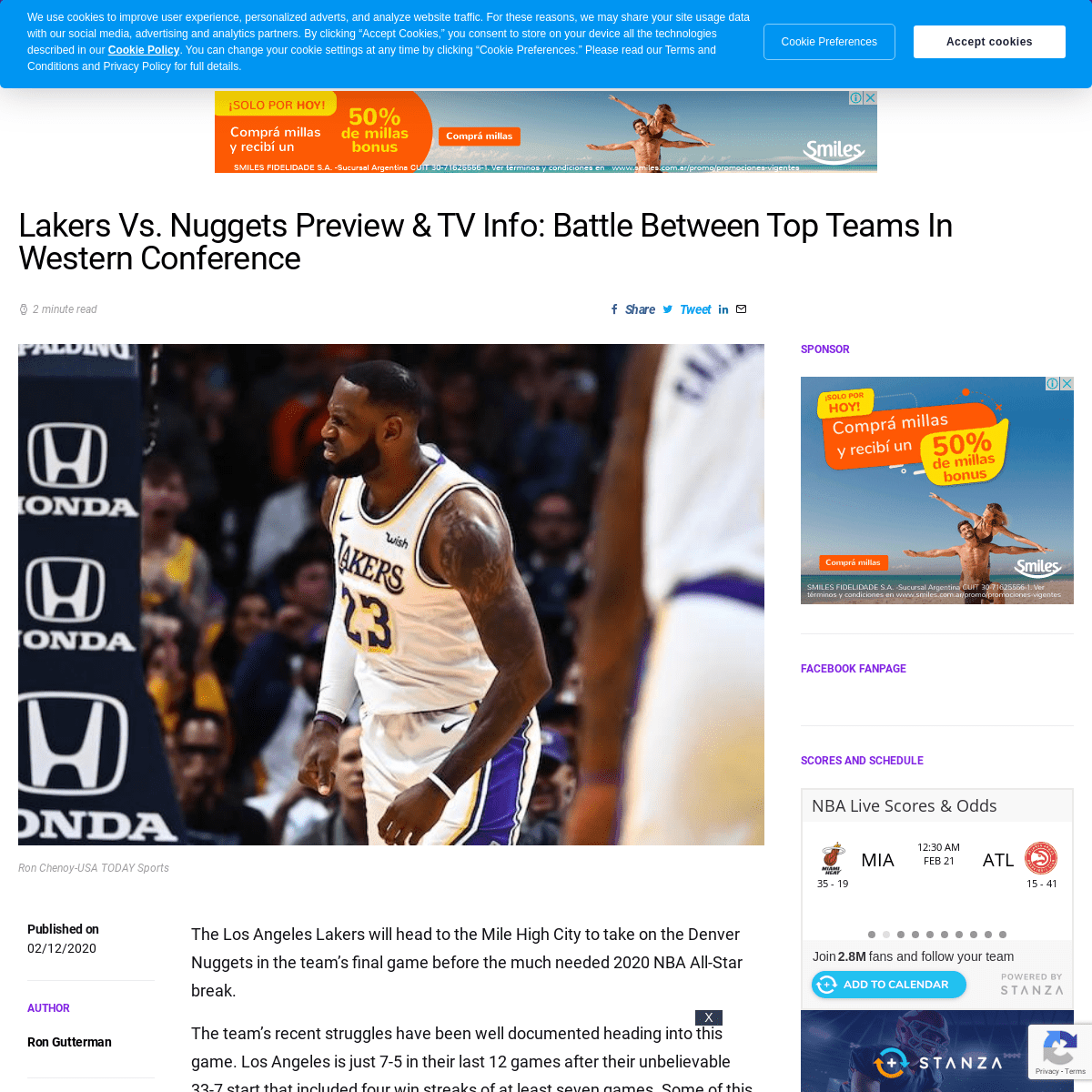 A complete backup of www.lakersnation.com/lakers-vs-nuggets-preview-tv-info-battle-between-top-teams-in-western-conference/2020/