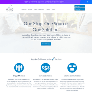 NCS Services - eGiving powered by NCS Services