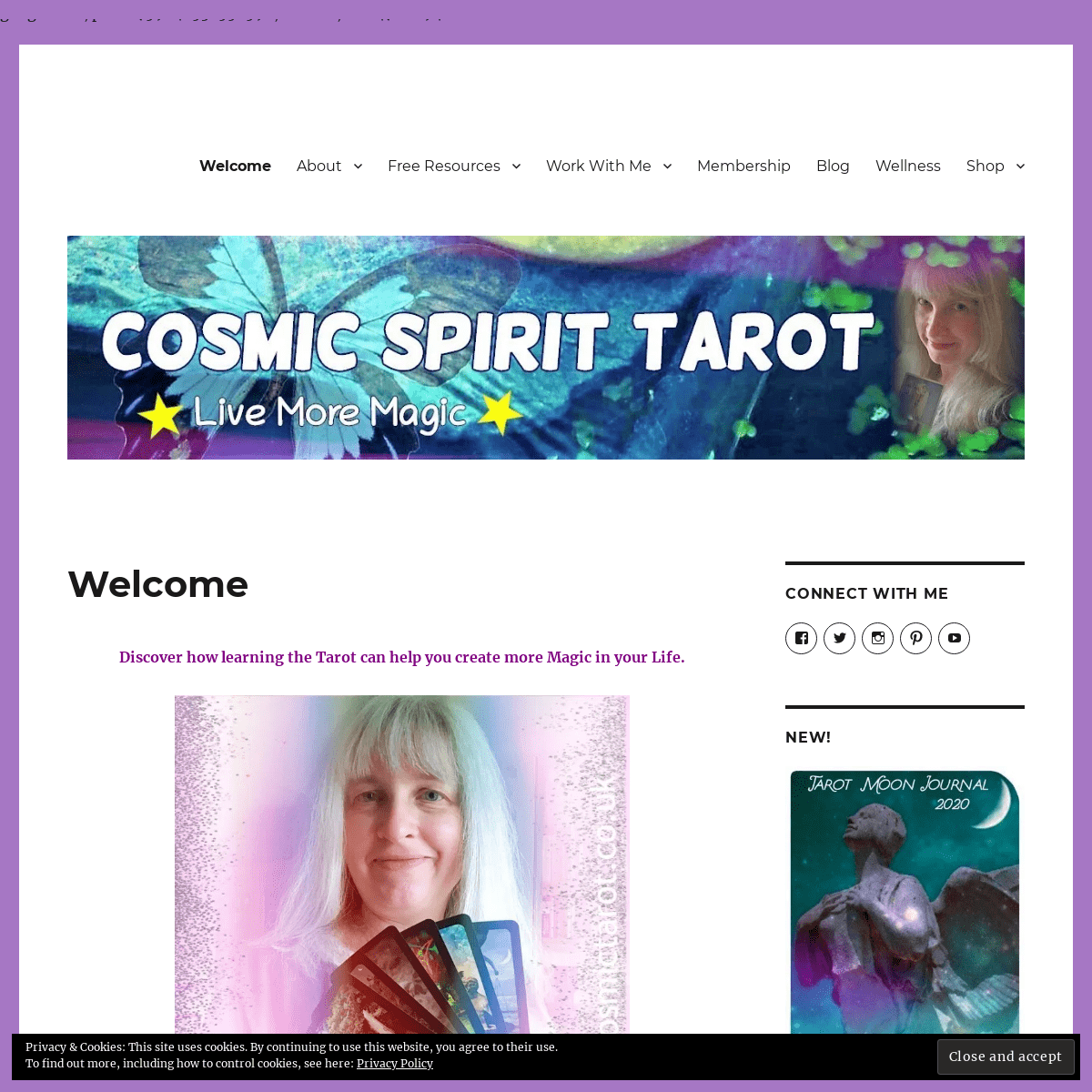 Cosmic Spirit Tarot - Learn Tarot and Transform your Life