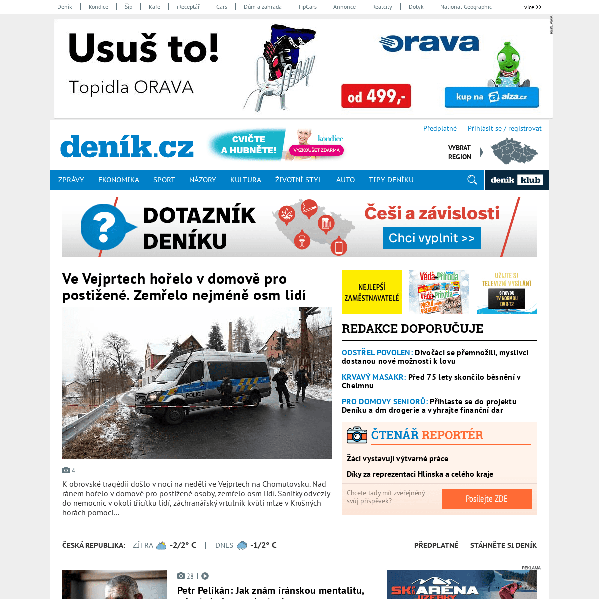 A complete backup of denik.cz