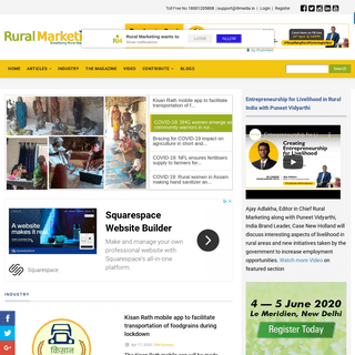 Rural Marketing Strategies India, Agricultural Marketing Agencies