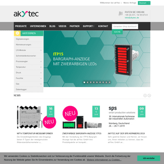 A complete backup of akytec.de