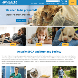 A complete backup of ontariospca.ca