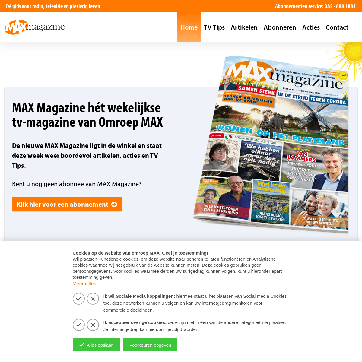A complete backup of maxmagazine.nl