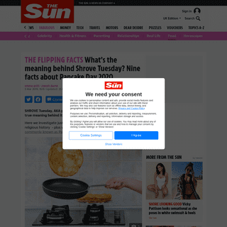 A complete backup of www.thesun.co.uk/fabulous/food/5310595/shrove-tuesday-meaning-pancake-day-facts/