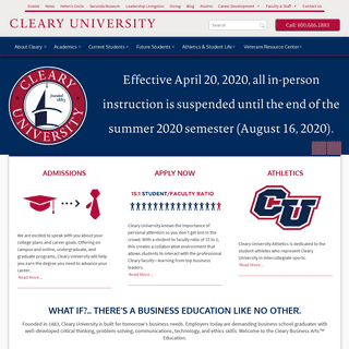 A complete backup of cleary.edu